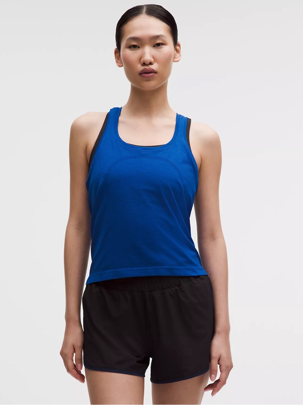 Lululemon Swiftly Tech Racerback Tank Top 2.0 Waist Length in Clubhouse Blue